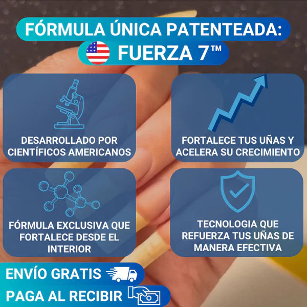 UÑAS FUERTES Y LARGAS EN 7 DÍAS – SERUM ENDURECEDOR (COMPRA 1, LLEVA 2)
