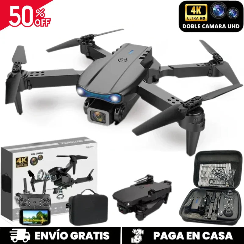 DRON 4K PROFESIONAL CON DOBLE CÁMARA - ¡DESCUENTO FINAL DE LIQUIDACIÓN!