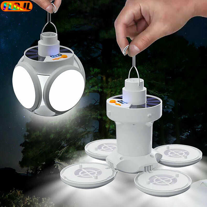 Lámpara Solar Plegable