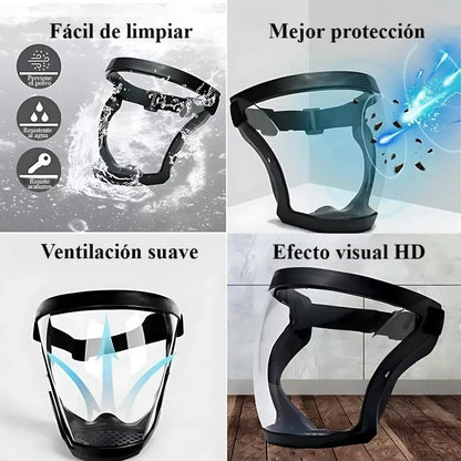 MÁSCARA DE ALTA PROTECCIÓN CONTRA POLVO Y PARTÍCULAS