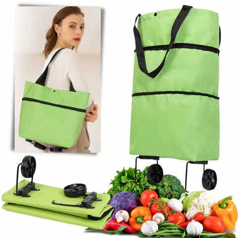 BOLSA CARRITO DE COMPRAS PLEGABLE