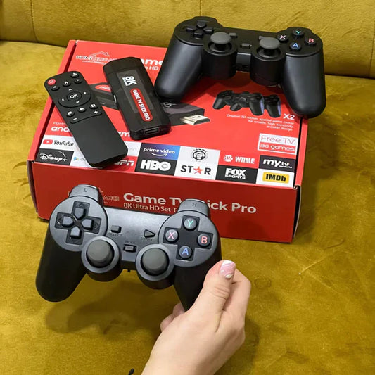 GAME TV STICK PRO + CANALES PREMIUM