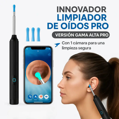 KIT DE LIMPIADOR DE OÍDOS CON CÁMARA: LA LIMPIEZA SEGURA QUE PUEDES VER