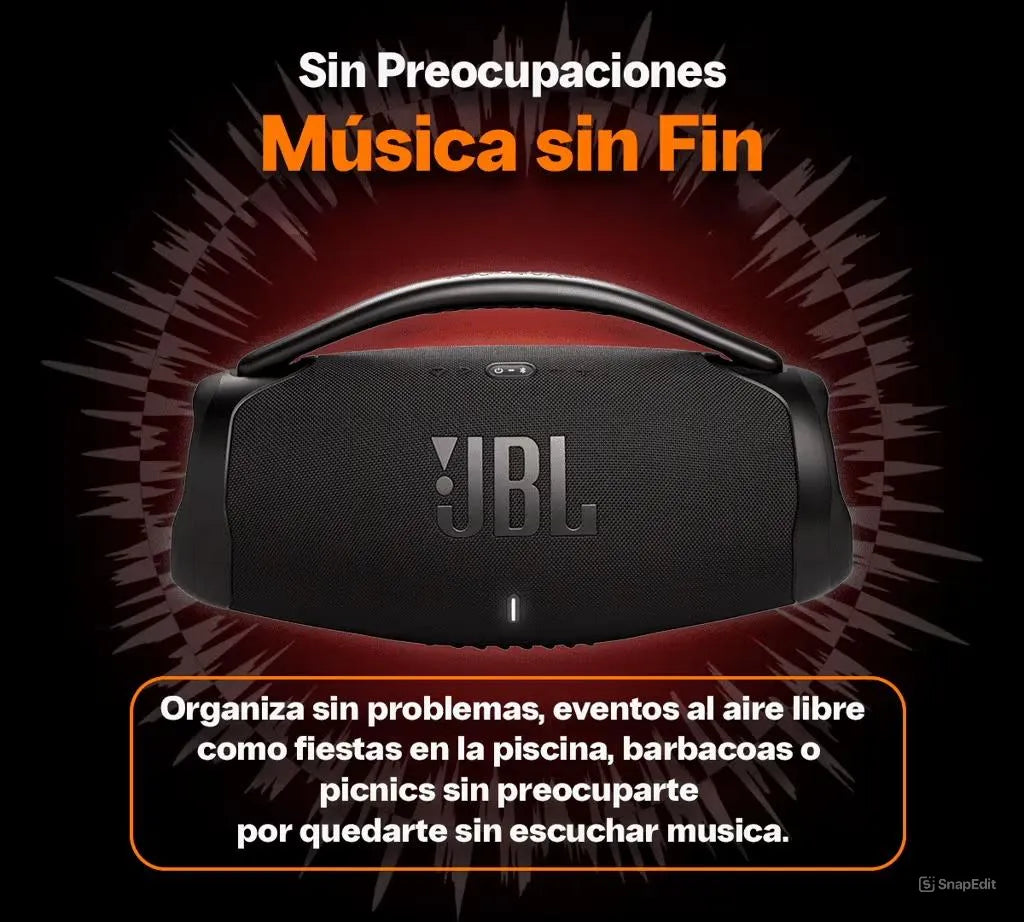 PARLANTE JBL BOOMBOX 3 PREMIUM