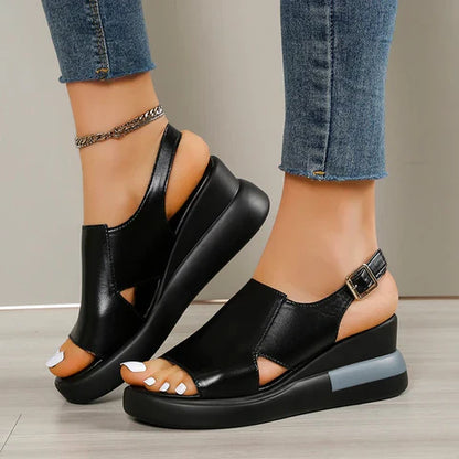 SANDALIAS ORTOPEDICAS DE CUERO BELLA COMFORT™️ - ÚLTRA COMODIDAD