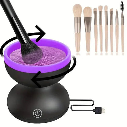 LIMPIADOR DE BROCHAS DE MAQUILLAJE