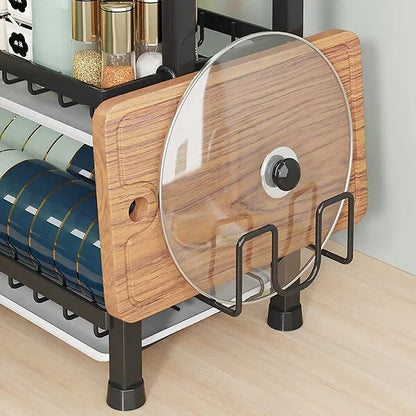 ESTANTE ESCURRIDOR DE PLATOS DE 3 NIVELES