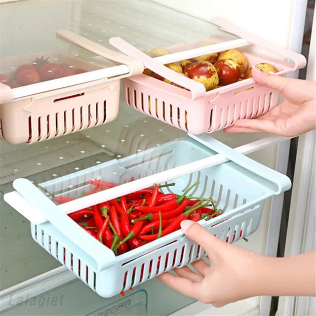 ORGANIZADOR DE NEVERA EXPANDIBLE SET X3