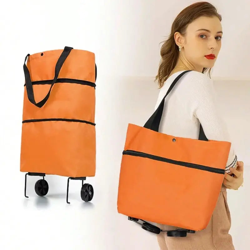 BOLSA CARRITO DE COMPRAS PLEGABLE