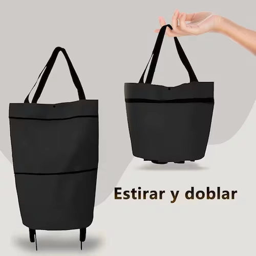 BOLSA CARRITO DE COMPRAS PLEGABLE